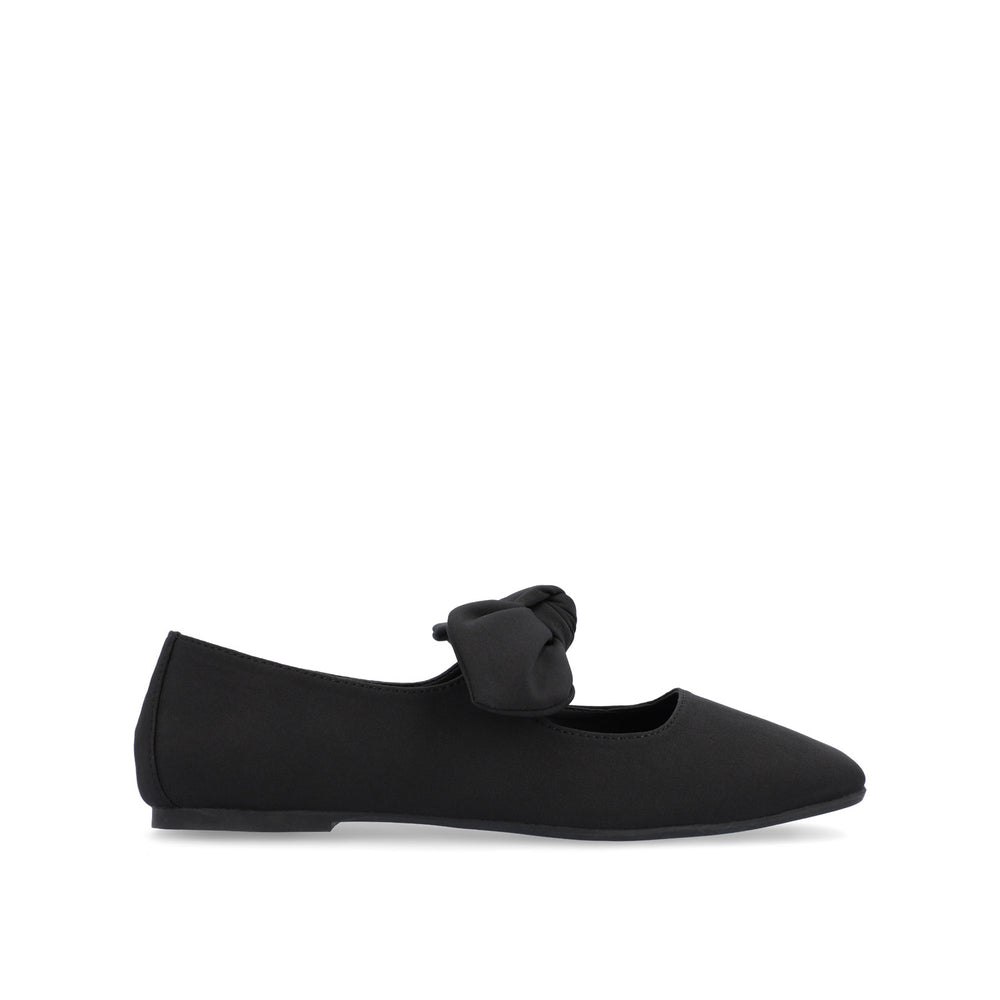 SERALINN BALLET MARY JANE FLATS IN FABRIC