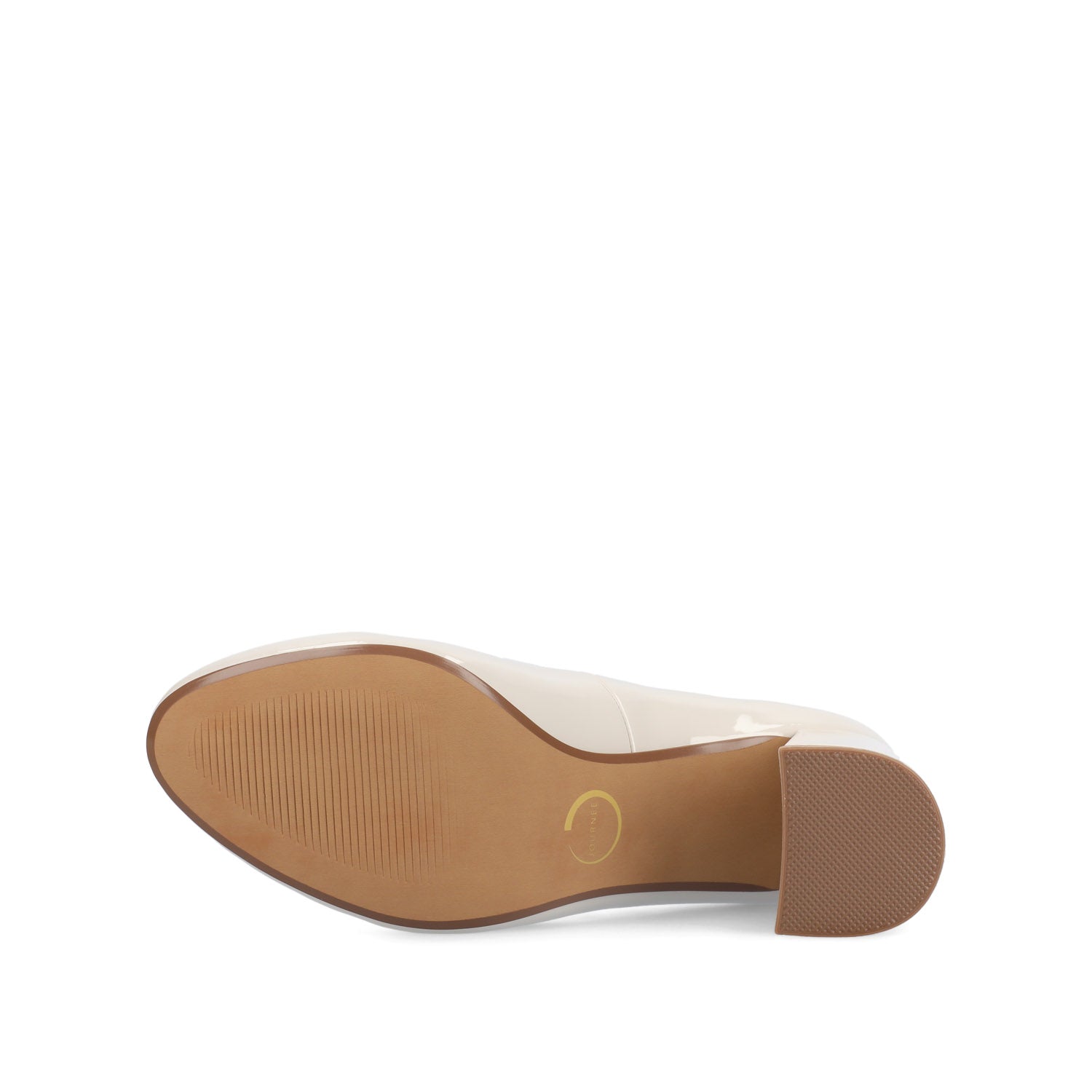 SERAPHINA BLOCK PUMP HEELS - Bone Patent