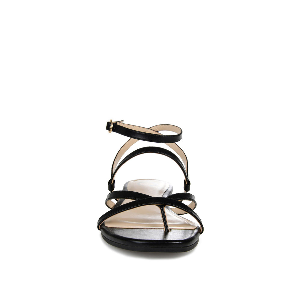 SERISSA CRISSCROSS SANDAL IN FAUX LEATHER