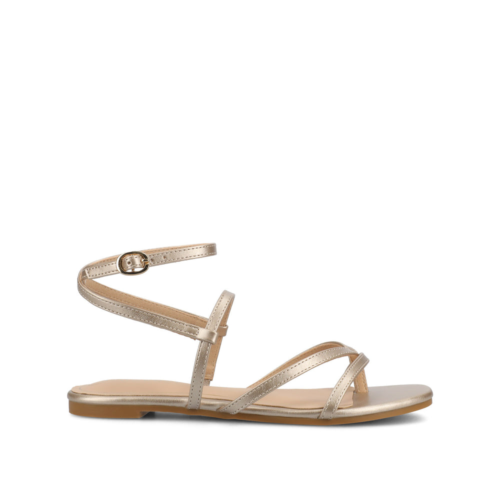 SERISSA CRISSCROSS SANDAL IN FAUX LEATHER