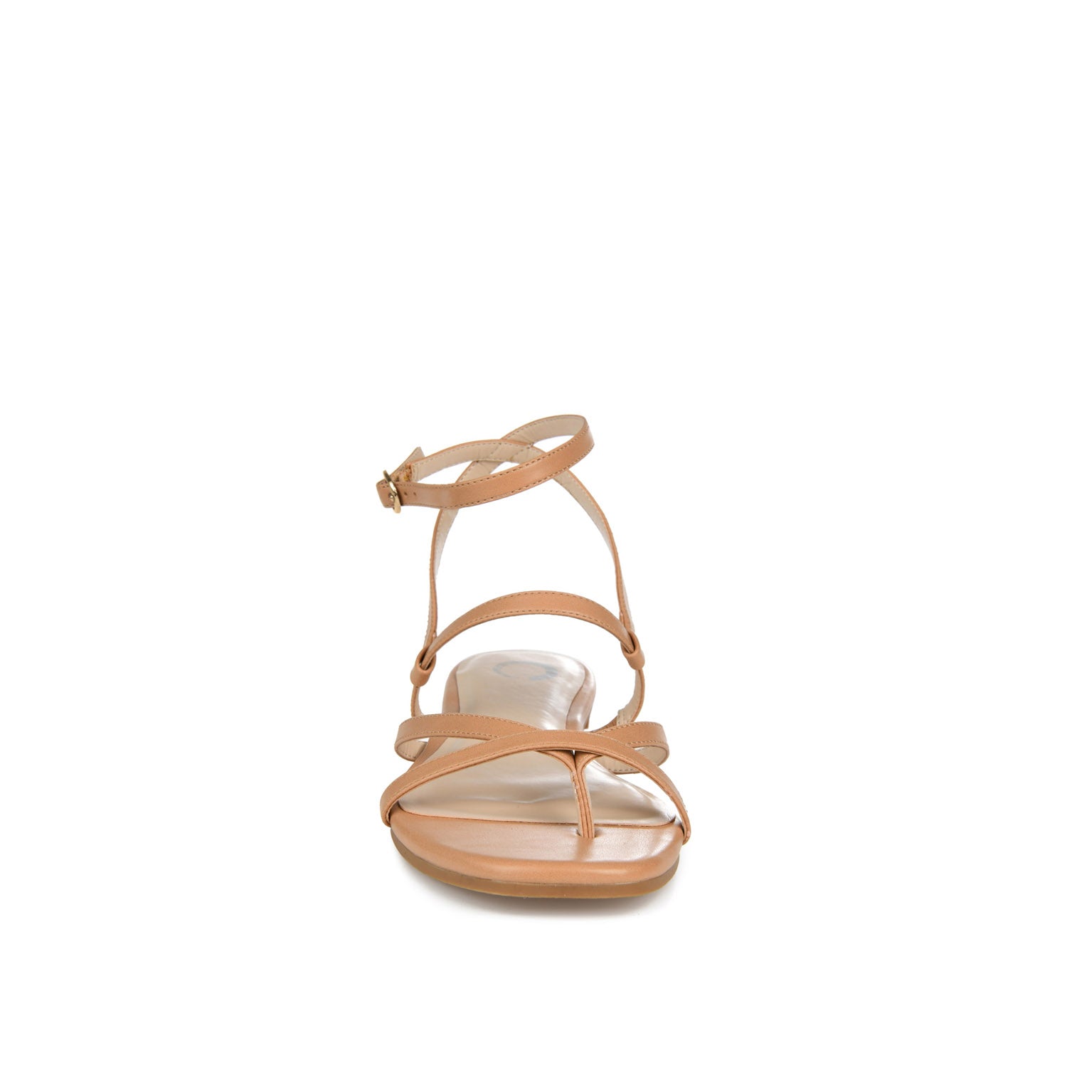 SERISSA CRISSCROSS SANDAL IN VEGAN LEATHER - Tan