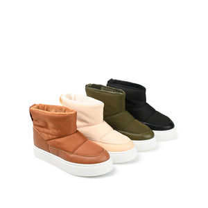 SETHIE PUFFY SNOW BOOTS - Rust