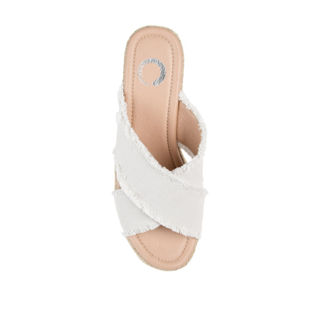 SHANNI ESPADRILLE WEDGE HEELED SANDALS