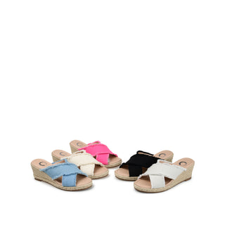 SHANNI ESPADRILLE WEDGE HEELED SANDALS