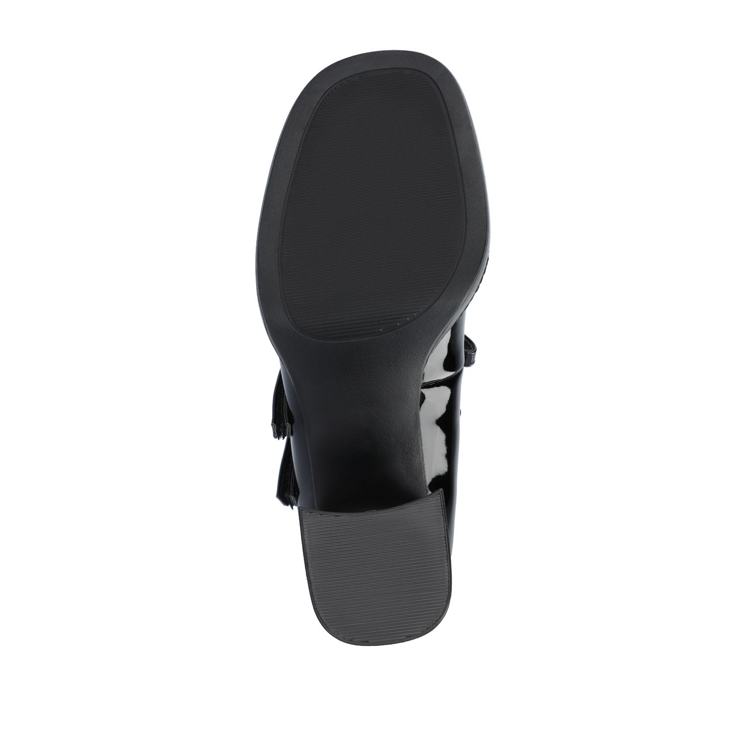 SHASTA MARY JANE PUMP HEELS IN PATENT - Black