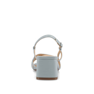 SHAYANA STRAPPY HEELS IN STATEMENT IN WIDE - Blue