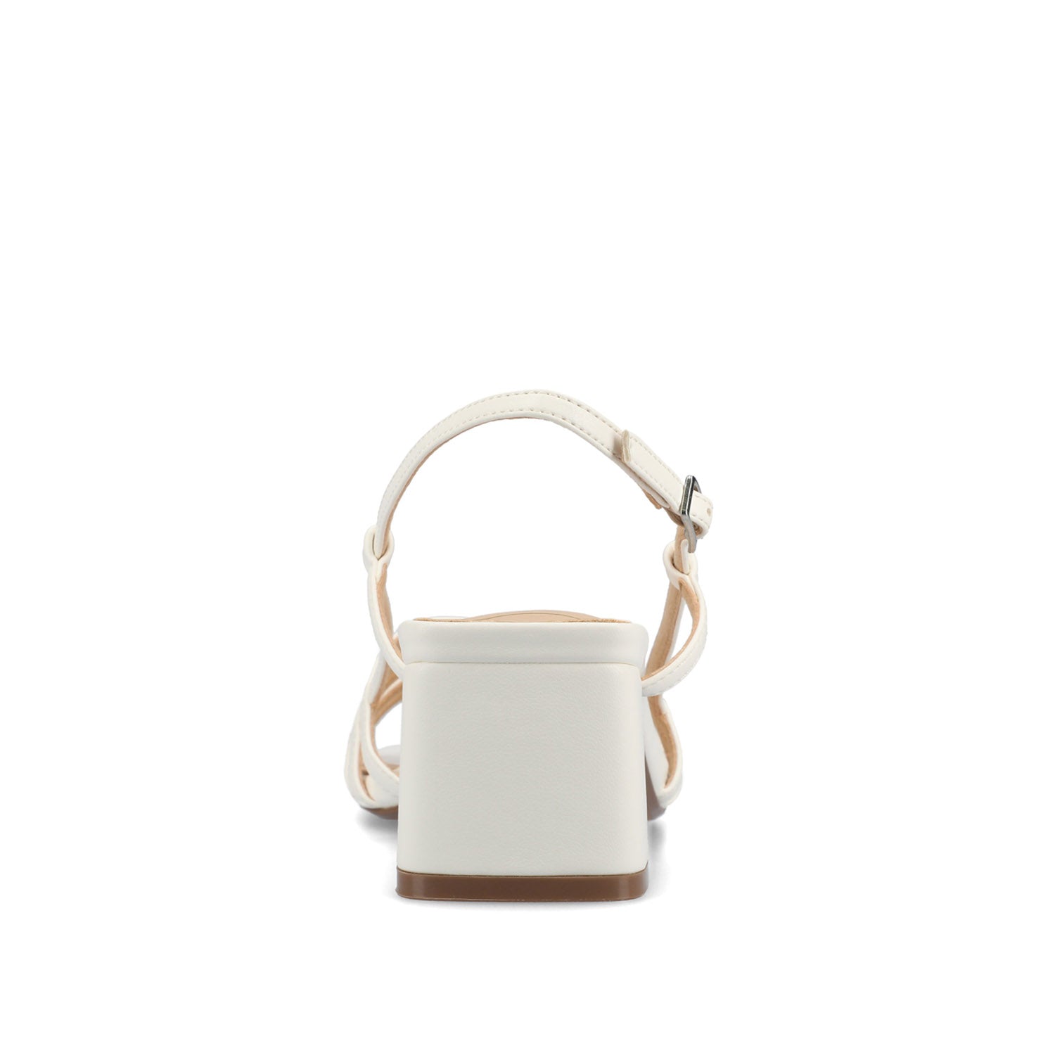 SHAYANA STRAPPY HEELS IN STATEMENT - White