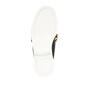 SHEAH LOAFER CLOGS IN VEGAN LEATHER - Black