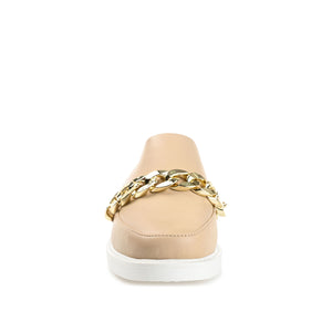 SHEAH LOAFER CLOGS IN FAUX LEATHER