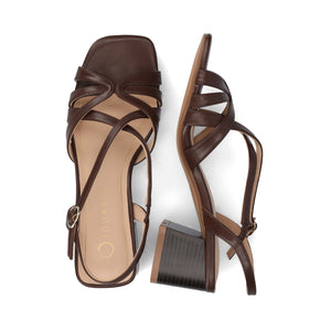 SHYLA DRESS SANDALS - Brown