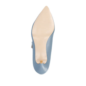 SIDNEY STILETTO PUMP HEELS IN NARROW - Blue
