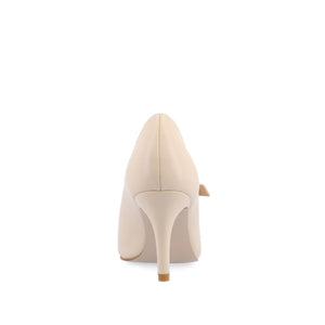SIDNEY STILETTO PUMP HEELS IN NARROW - Ivory