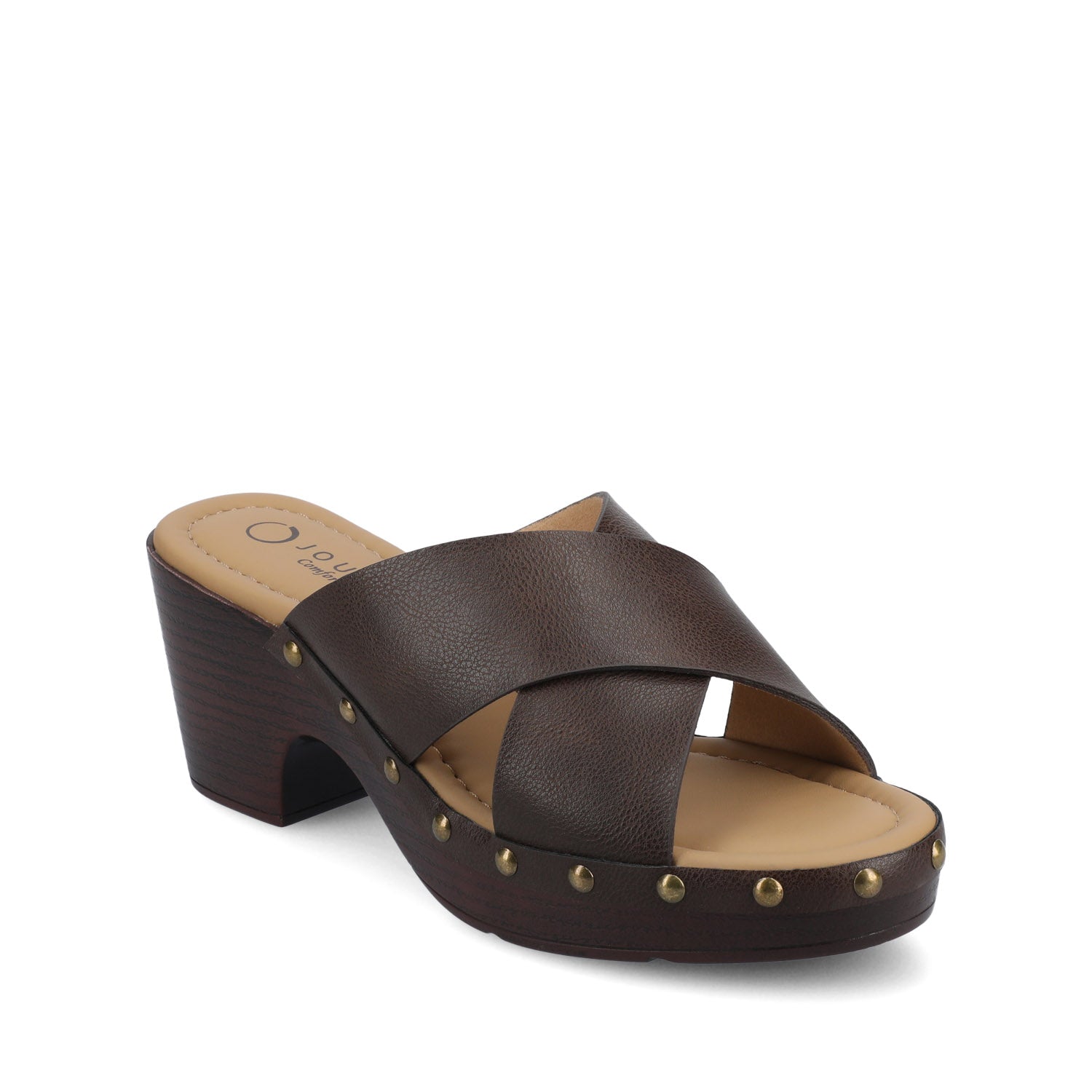 SILVANA CLOG SANDALS - Chocolate