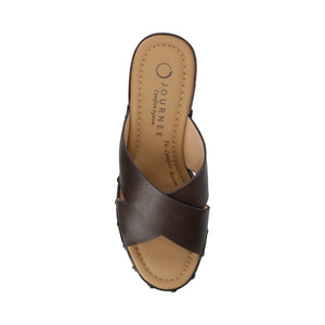 SILVANA CLOG SANDALS - Chocolate