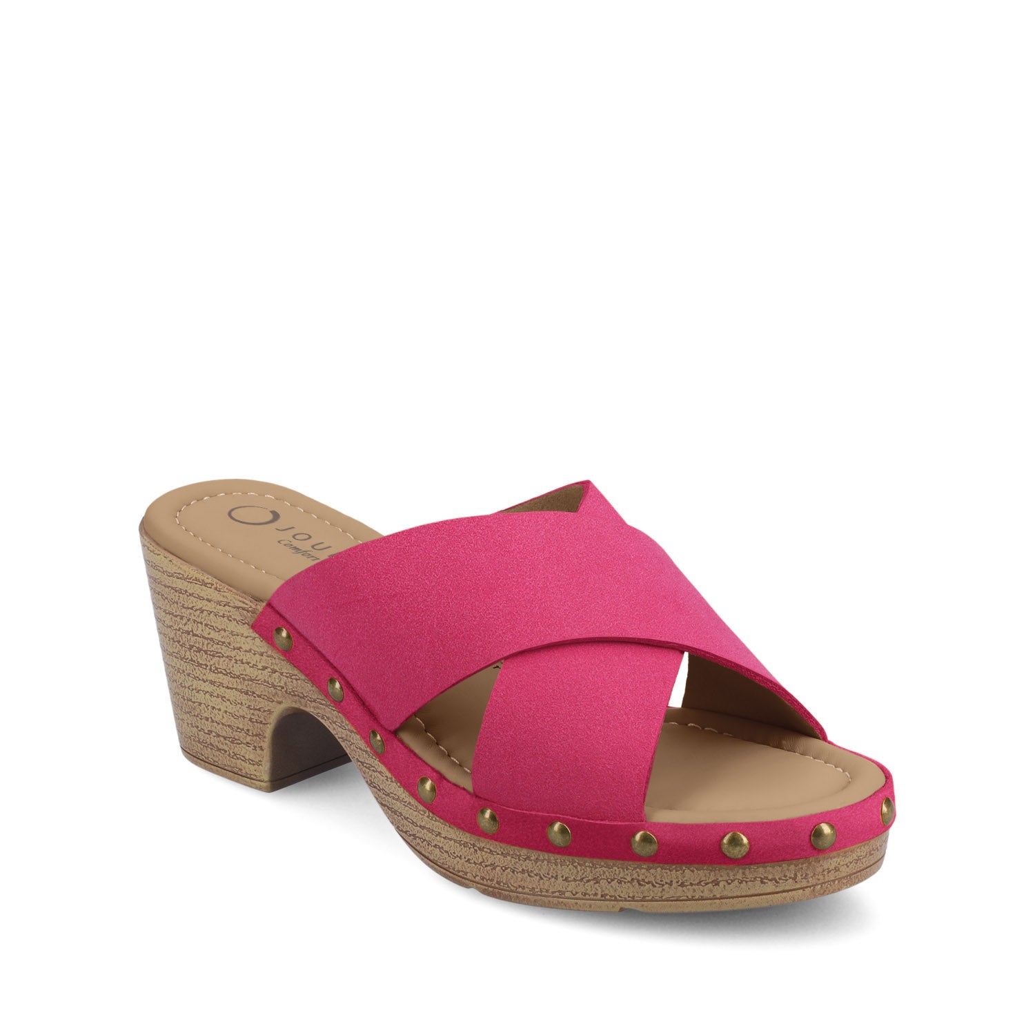 SILVANA CLOG SANDALS - Hot Pink