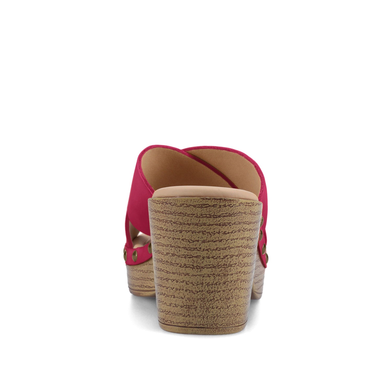 SILVANA CLOG SANDALS - Hot Pink