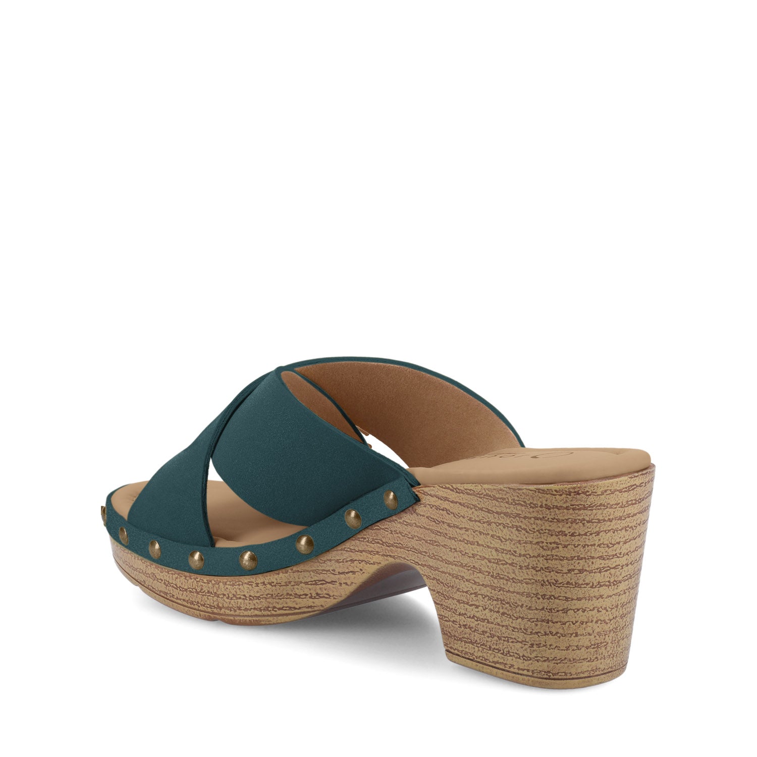 SILVANA CLOG SANDALS - Teal