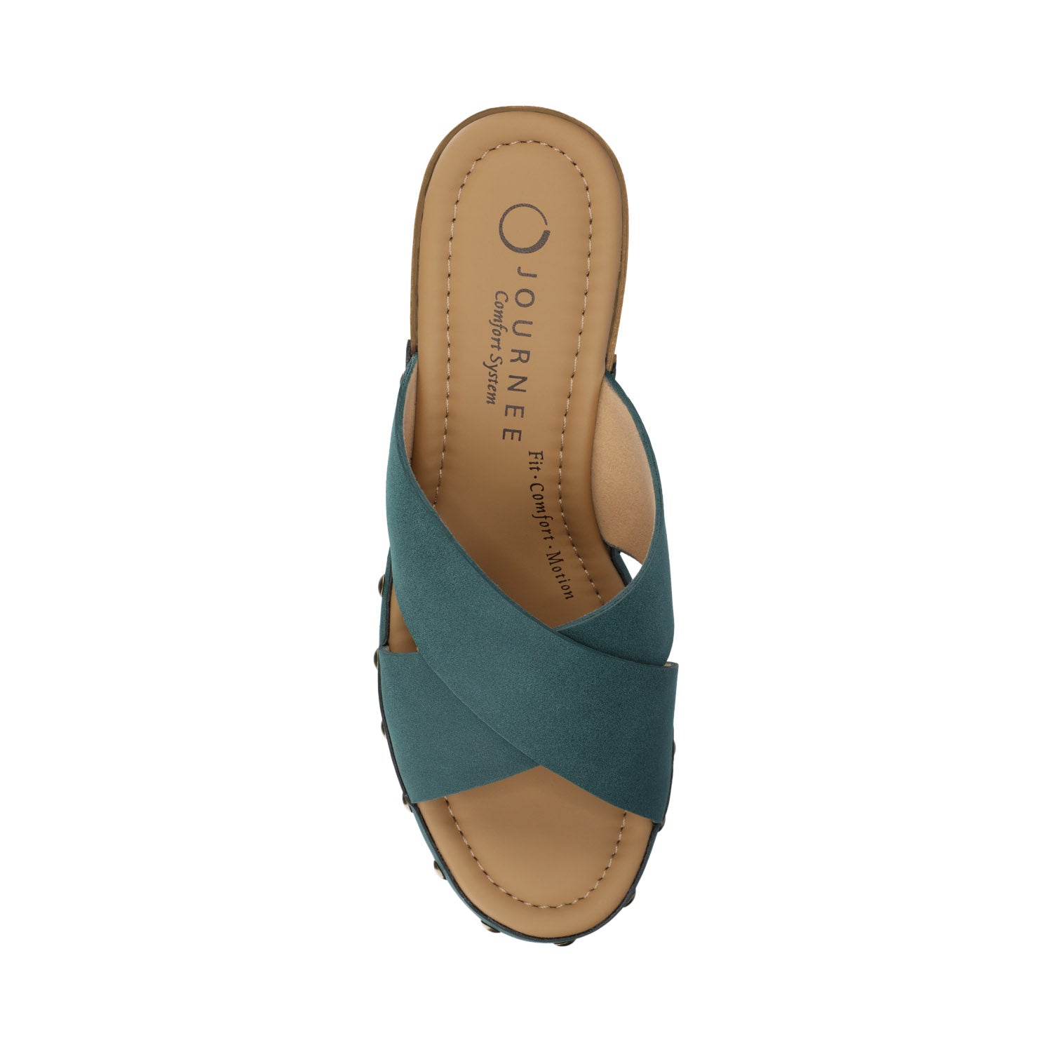 SILVANA CLOG SANDALS - Teal