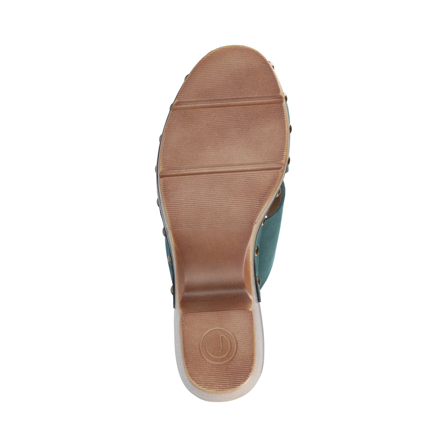 SILVANA CLOG SANDALS - Teal