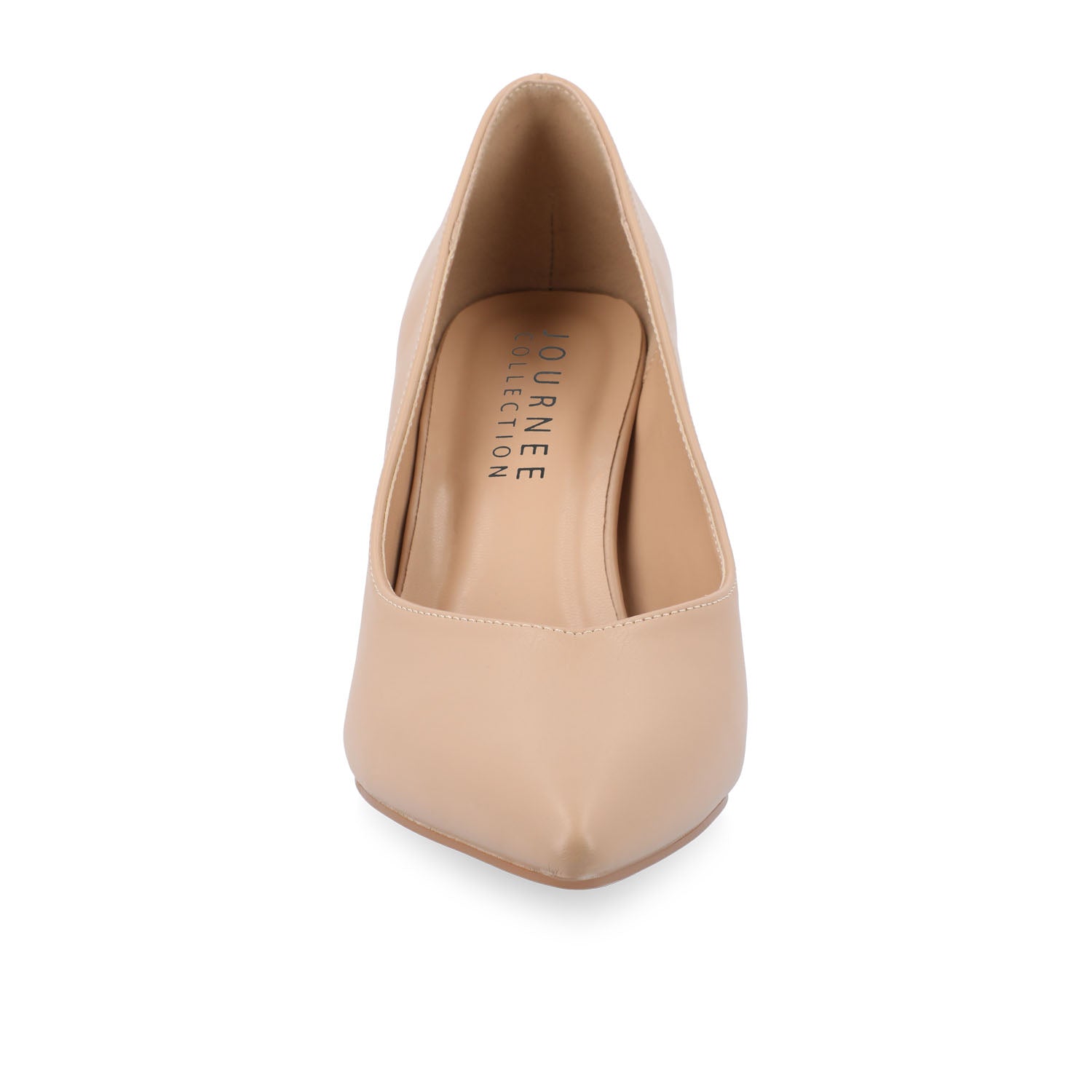 SIMONNE COOL SHADE PUMP HEELS IN WIDE - Almond