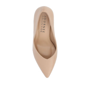 SIMONNE PUMP HEELS IN COOL SHADES - Almond