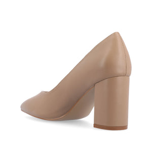 SIMONNE PUMP HEELS IN COOL SHADES - Mocha