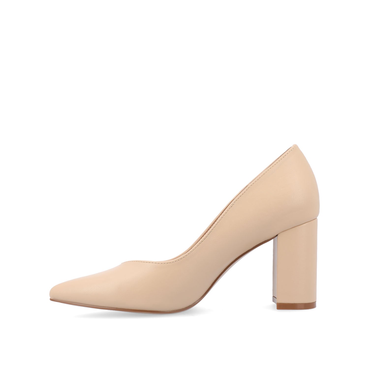 SIMONNE WARM SHADE PUMP HEELS IN NARROW - Shell