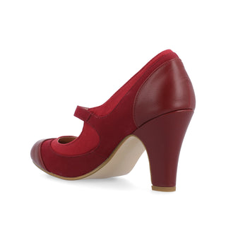 SIRI MARY JANE PUMP HEELS IN WIDE