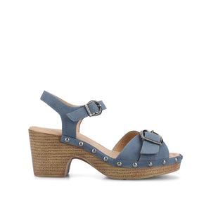 SISILIA CLOG SANDALS - Blue