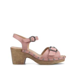 SISILIA CLOG SANDALS - Blush