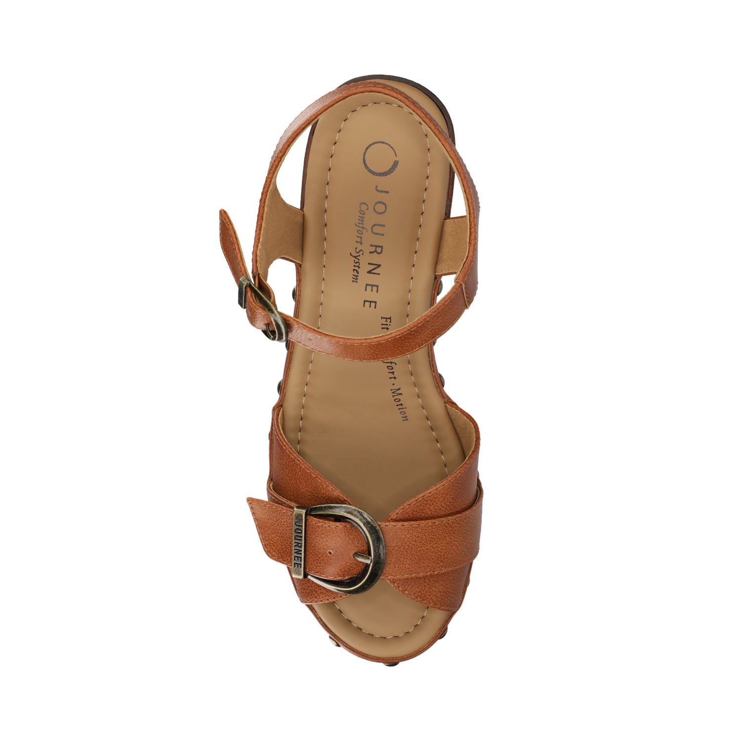 SISILIA CLOG SANDALS - Cognac