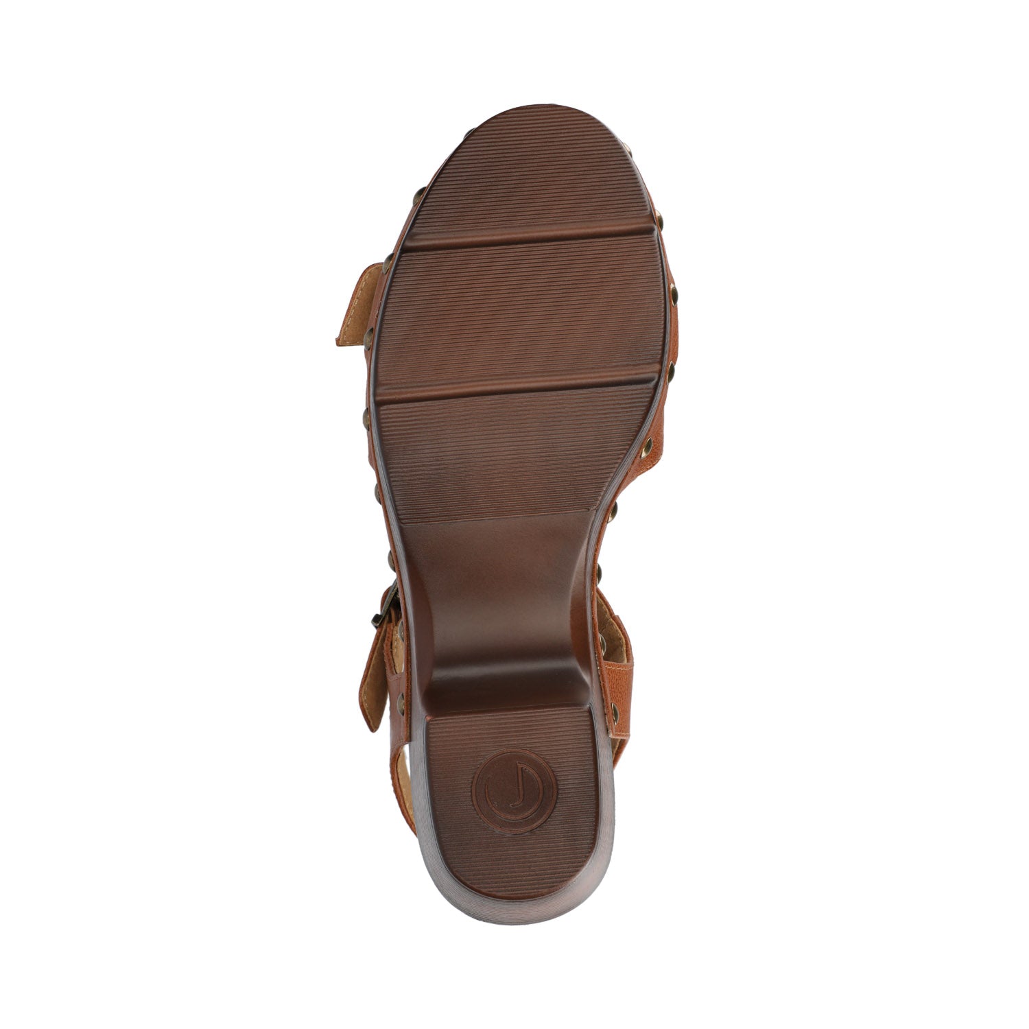 SISILIA CLOG SANDALS - Cognac