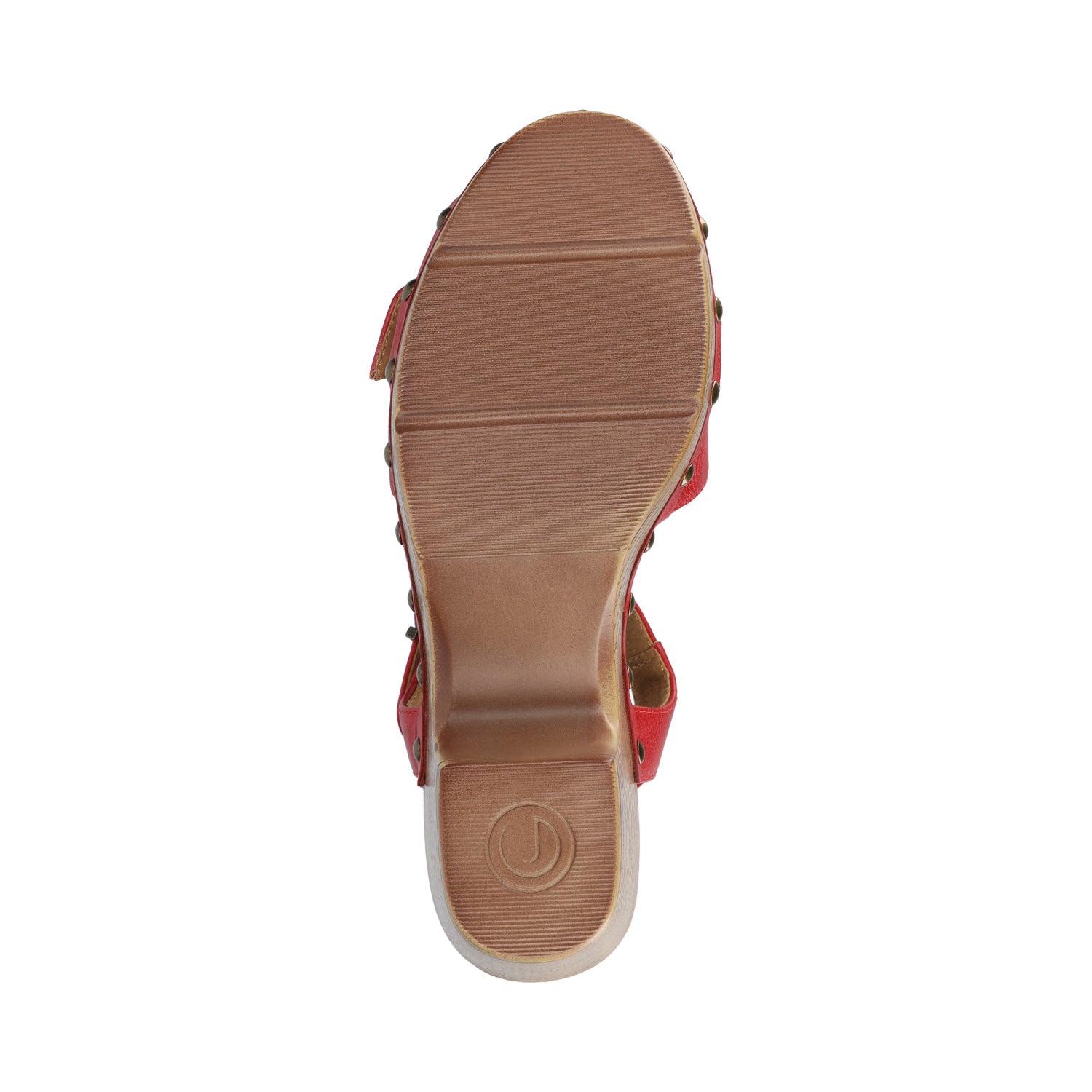 SISILIA CLOG SANDALS - Red