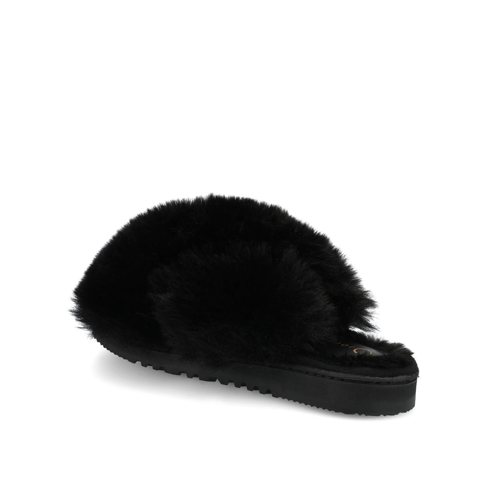 SKYLAH SLIPPERS IN FAUX FUR