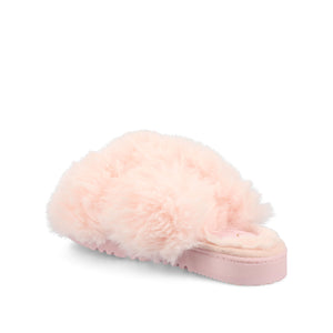 SKYLAH SLIPPERS IN FAUX FUR