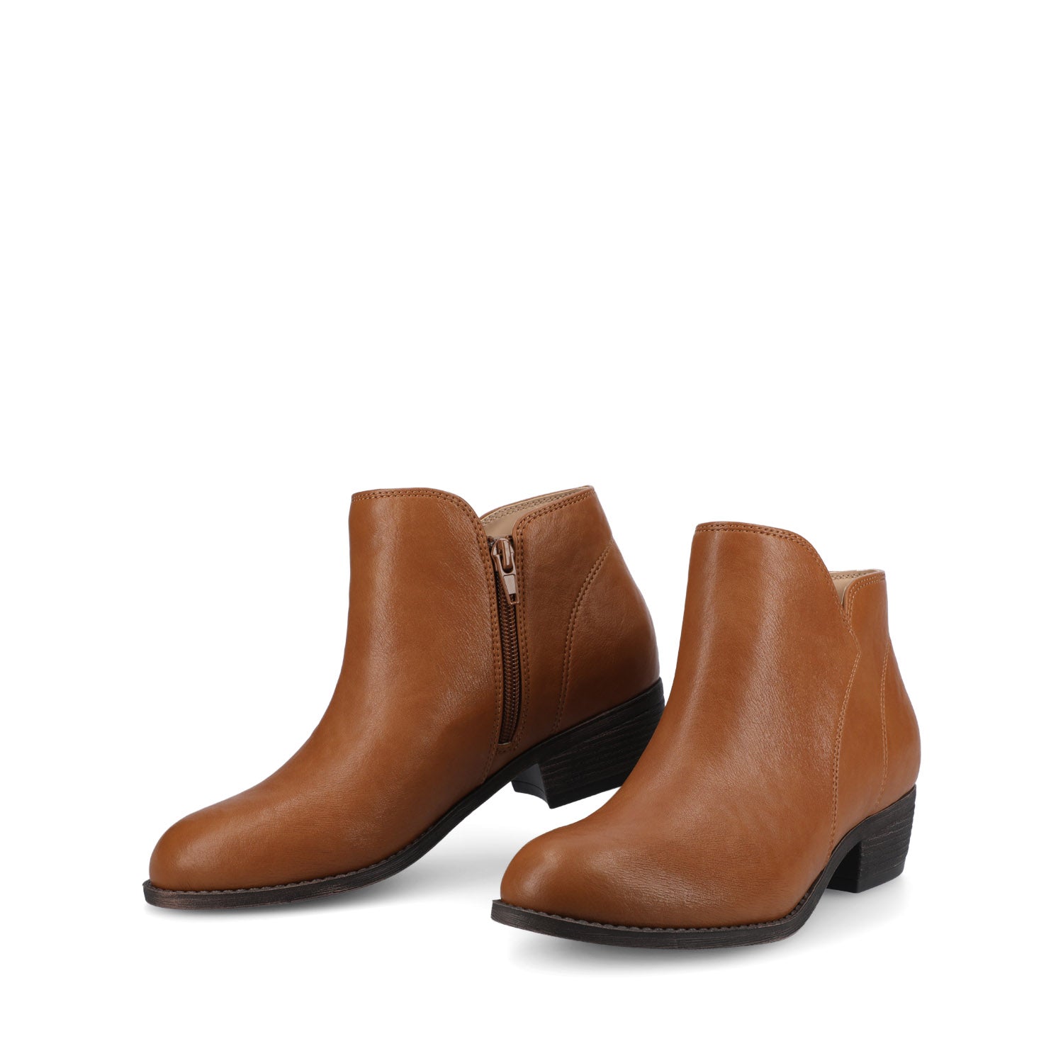 SOLARAH WESTERN ANKLE BOOTIE - Tan