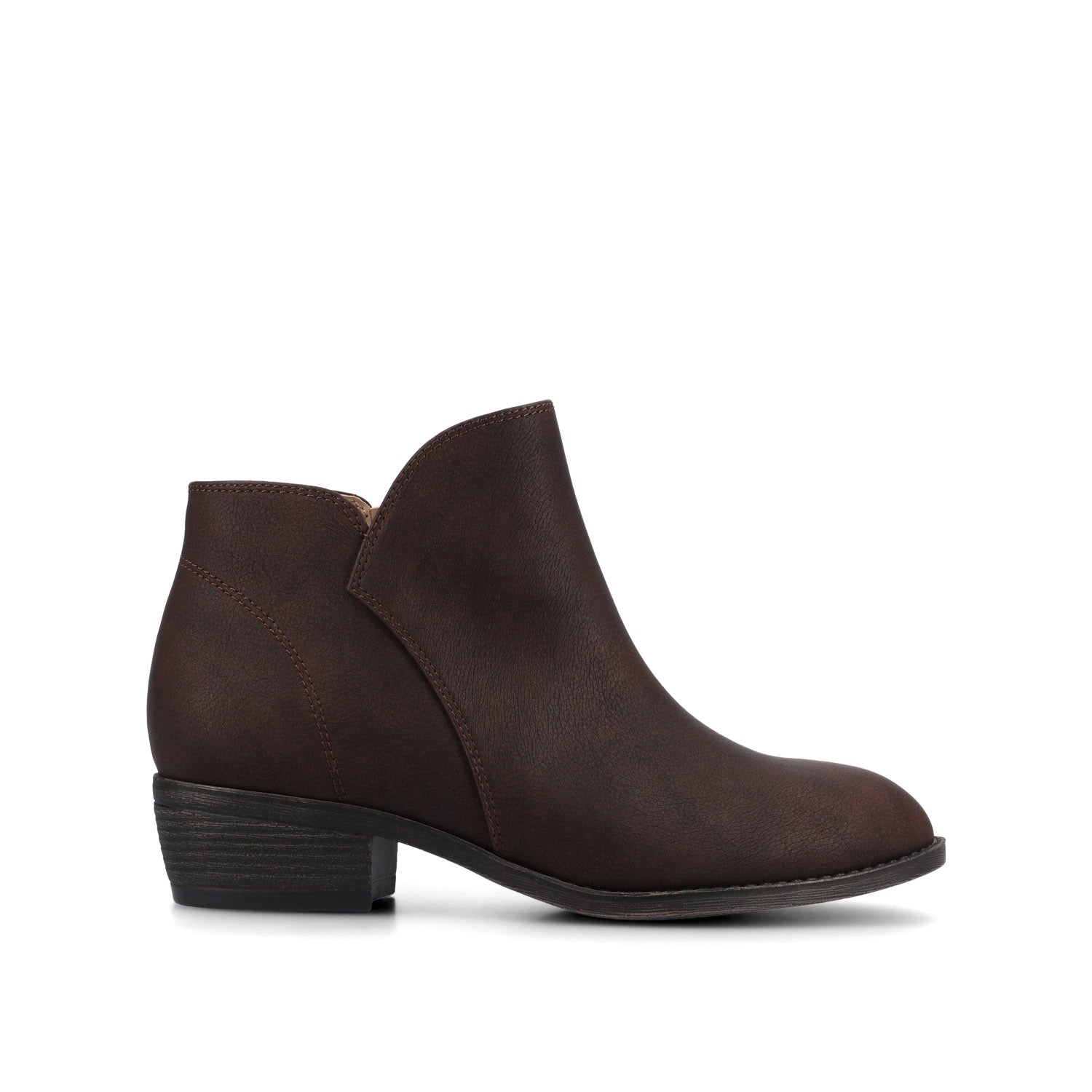 SOLARAH WESTERN ANKLE BOOTIE - Vintage Chocolate