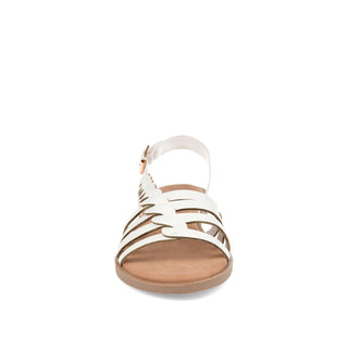 SOLAY GLADIATOR SANDALS IN FAUX LEATHER