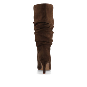 SONNET SLOUCHY BOOTS IN WIDE WIDTH & CALF - Chocolate