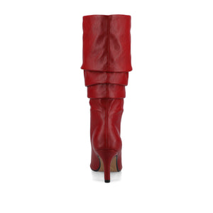 SONNET SLOUCHY BOOTS - Crimson Pebble