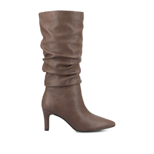 SONNET SLOUCHY BOOTS - Greige Pebble