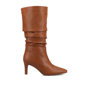 SONNET SLOUCHY BOOTS - Rust Pebble