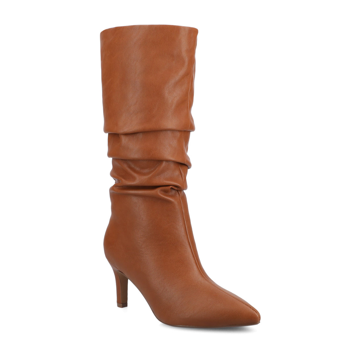 SONNET SLOUCHY BOOTS - Rust Pebble