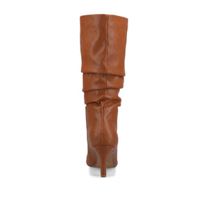 SONNET SLOUCHY BOOTS - Rust Pebble