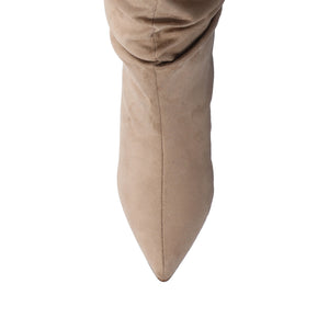 SONNET SLOUCHY BOOTS IN WIDE WIDTH & CALF - Taupe
