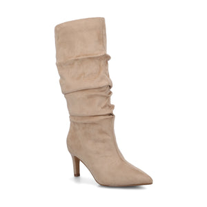 SONNET SLOUCHY BOOTS IN WIDE CALF - Taupe