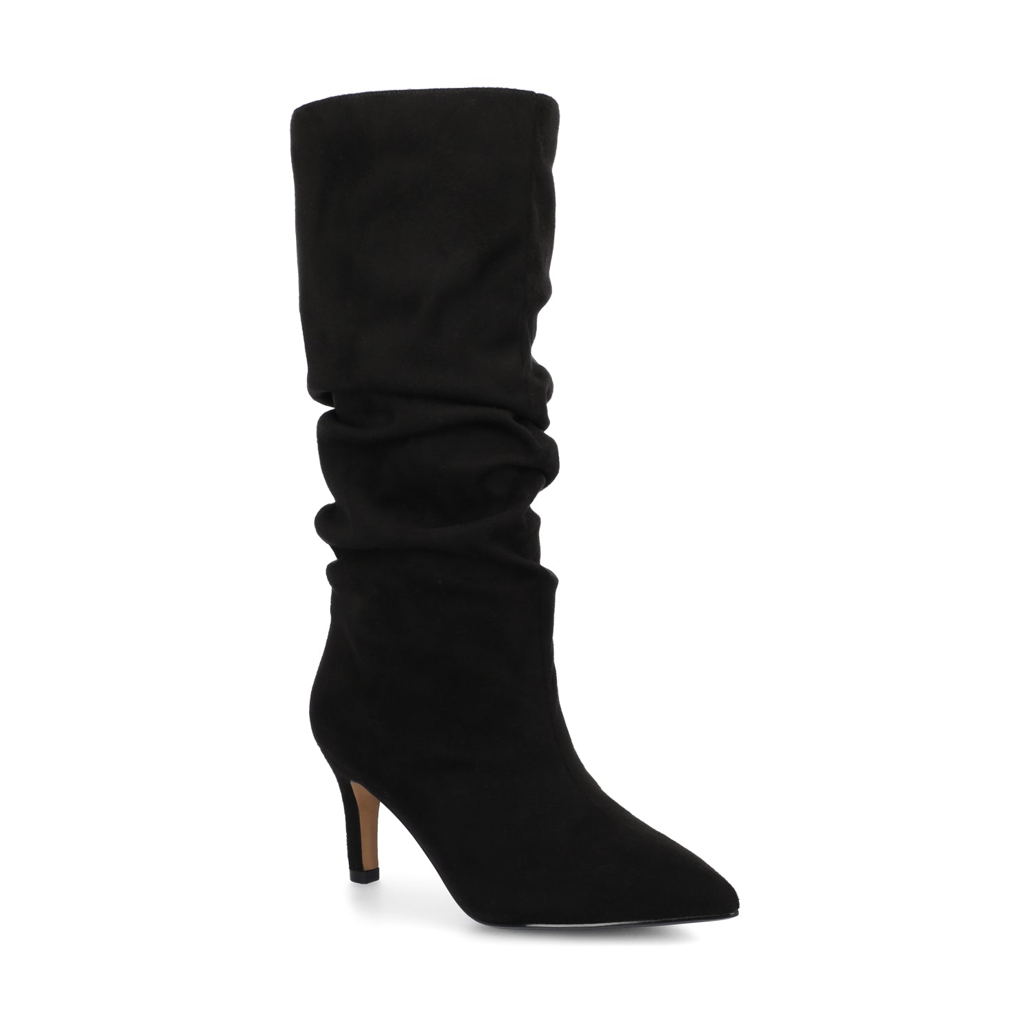 SONNET SLOUCHY BOOTS IN EXTRA WIDE CALF - Black