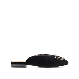 SONNIA DRESSY MULE FLATS IN VELVET