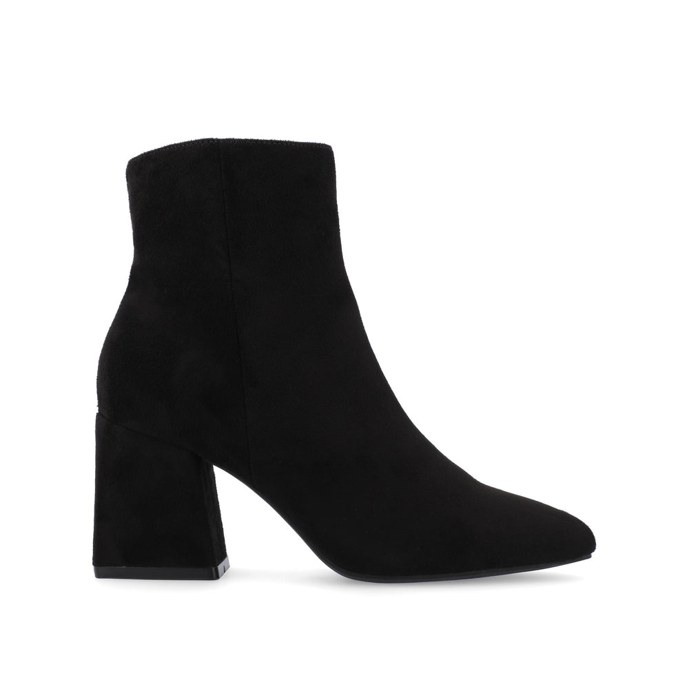 SORREN BLOCK-HEELED BOOTIES IN PATENT