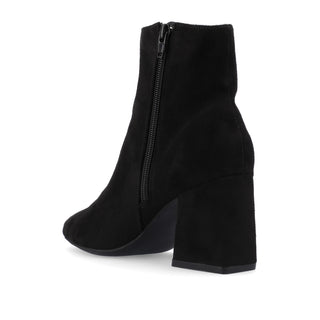 SORREN BLOCK-HEELED BOOTIES IN PATENT